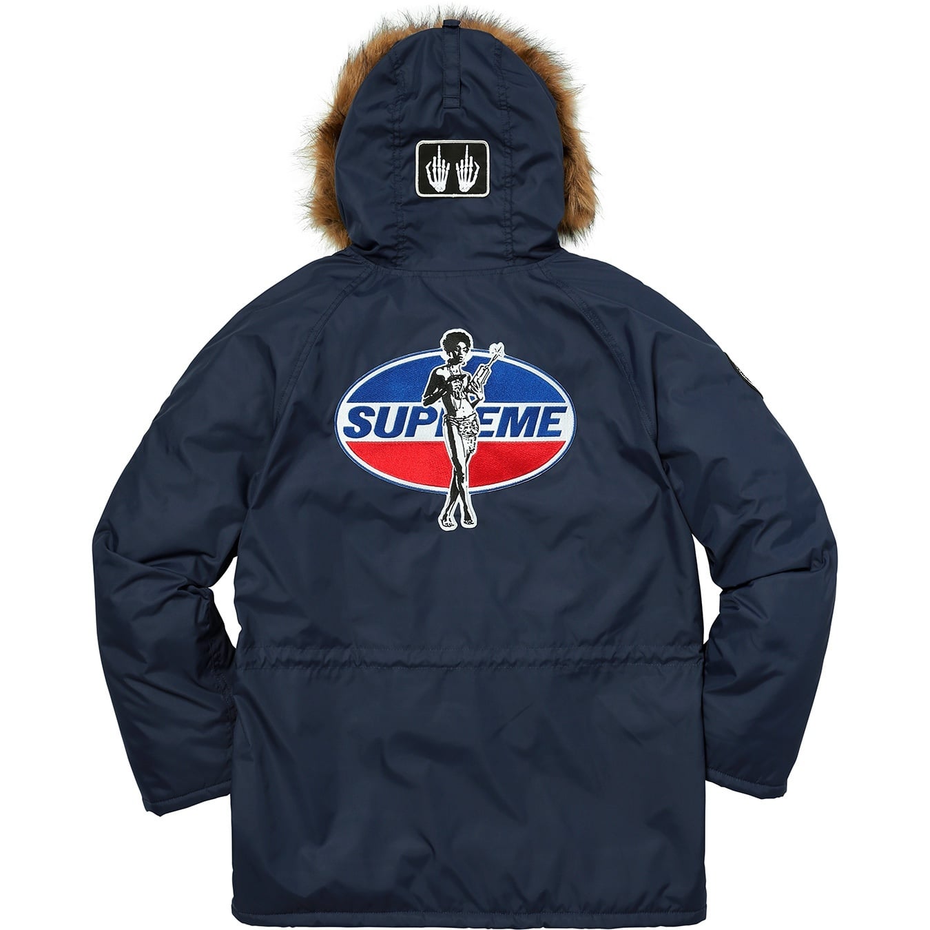 Supreme/HYSTERIC GLAMOUR N-3B Parka view 4